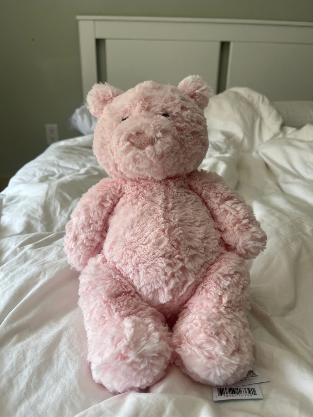 NWT JELLYCAT Soft Plush Pink Teddy Bear Stuffed Animal - Kids Toy